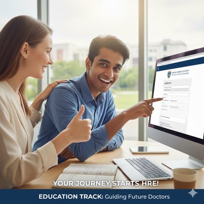 Your Journey to Become a Doctor Starts with Education Track